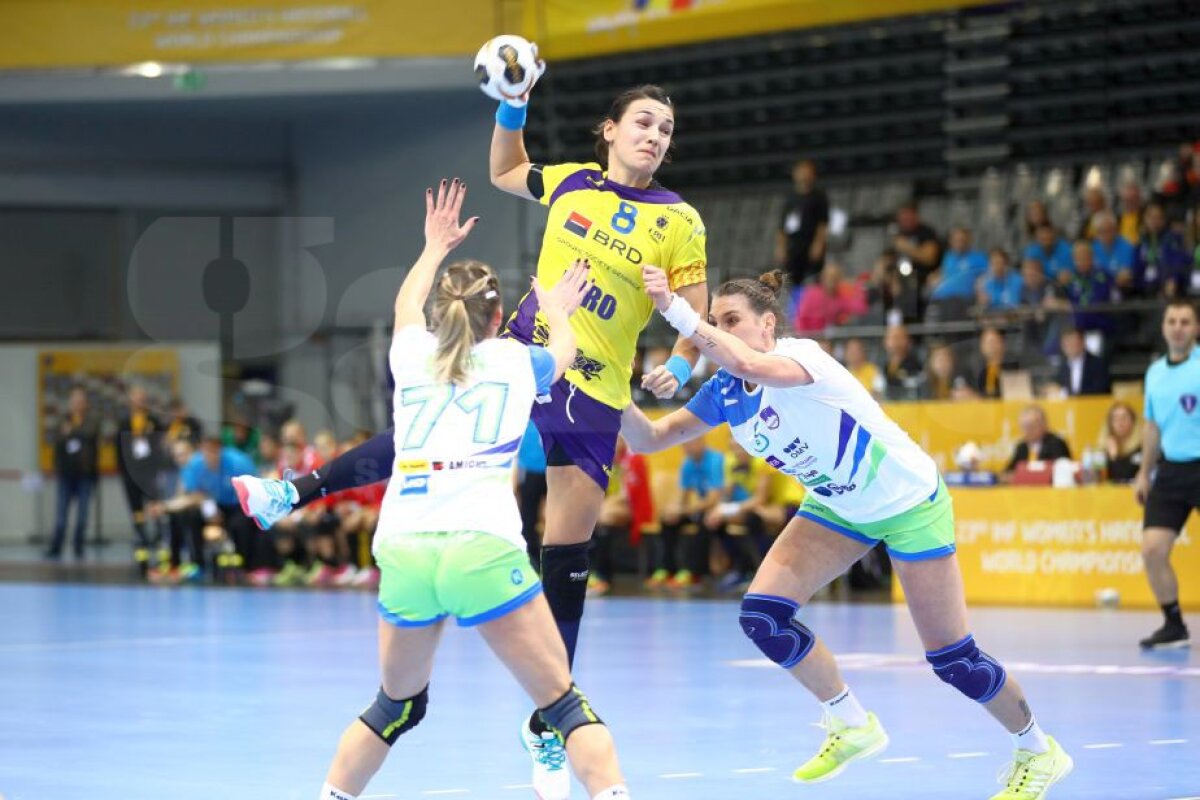 VIDEO + FOTO România - Slovenia 31-28 » Victorie mare pentru fetele noastre la Mondialul de handbal! Cristina Neagu, MVP-ul partidei