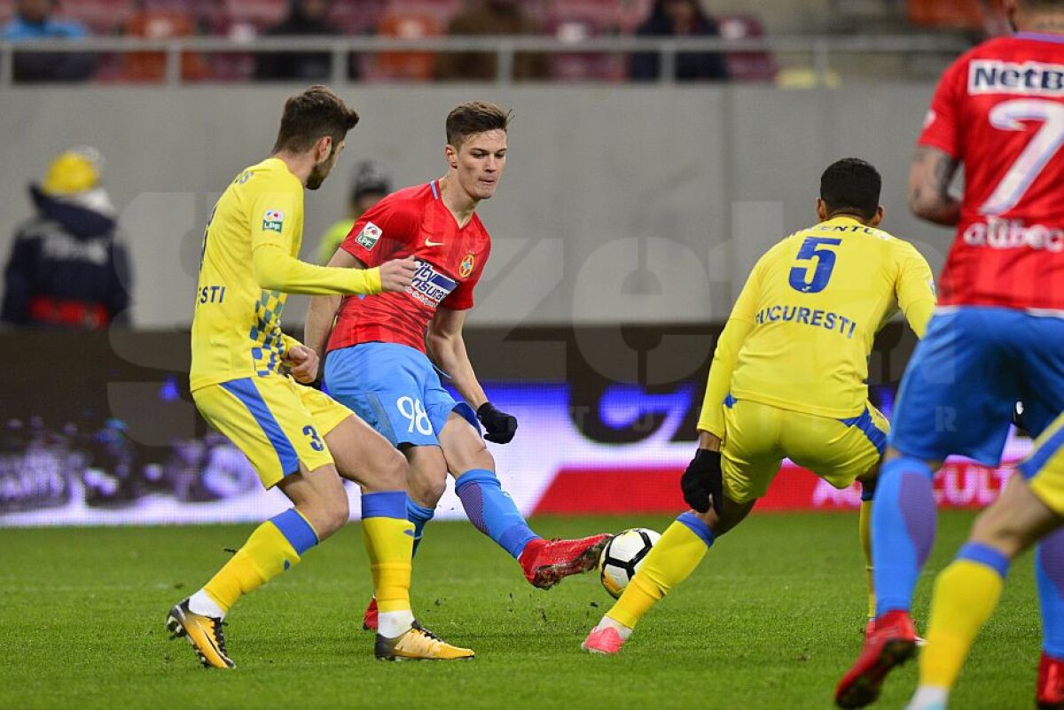 FCSB - JUVENTUS BUCUREȘTI 4-0. VIDEO+FOTO // FAZĂ FA-BU-LOA-SĂ! Acuzat de Becali că irosește cornele fiindcă vrea să dea gol, Budescu DĂ GOL DIN CORNER