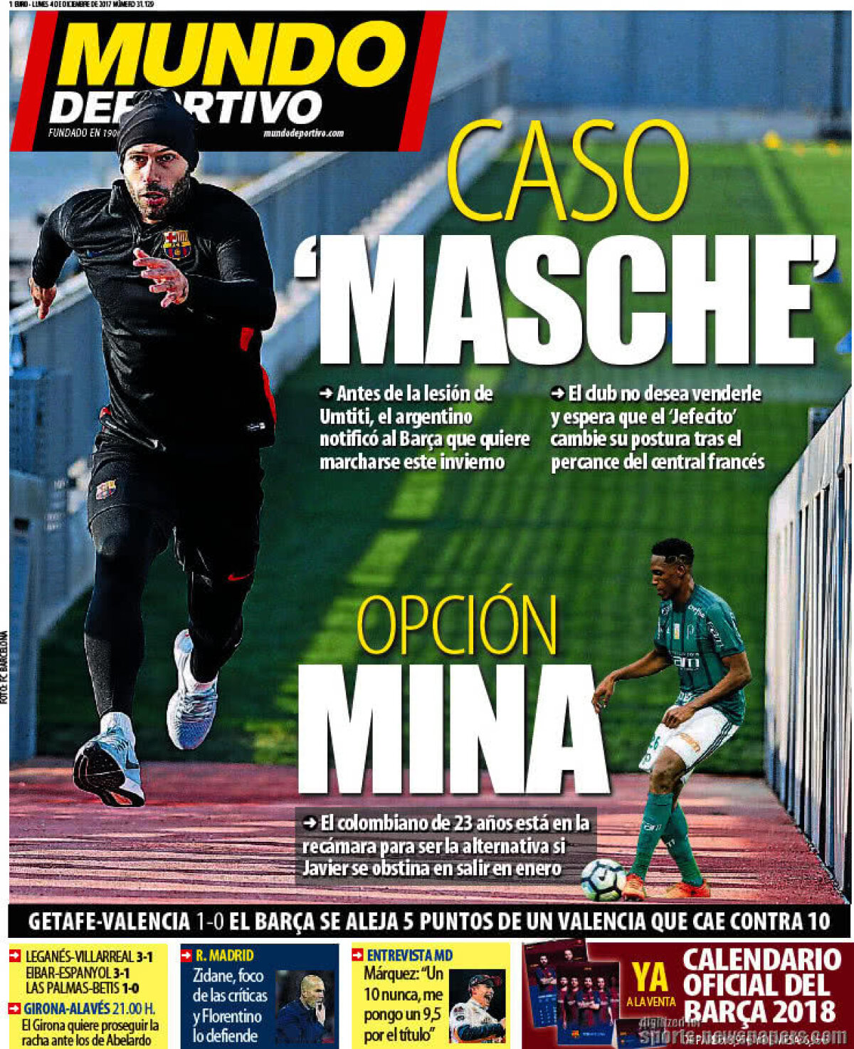 Ce scriu azi ziarele de sport din lume (4 decembrie 2017)