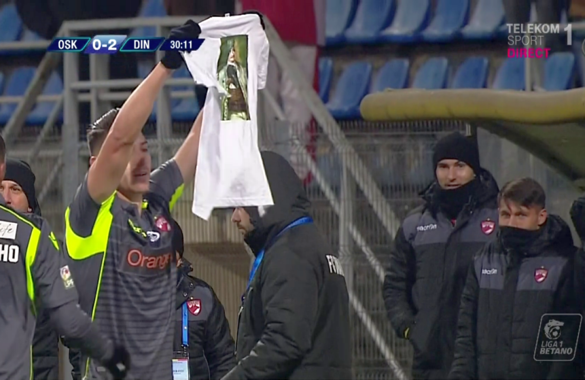 FOTO Provocare sau patriotism? Gestul lui Nedelcearu după golul marcat cu Sepsi