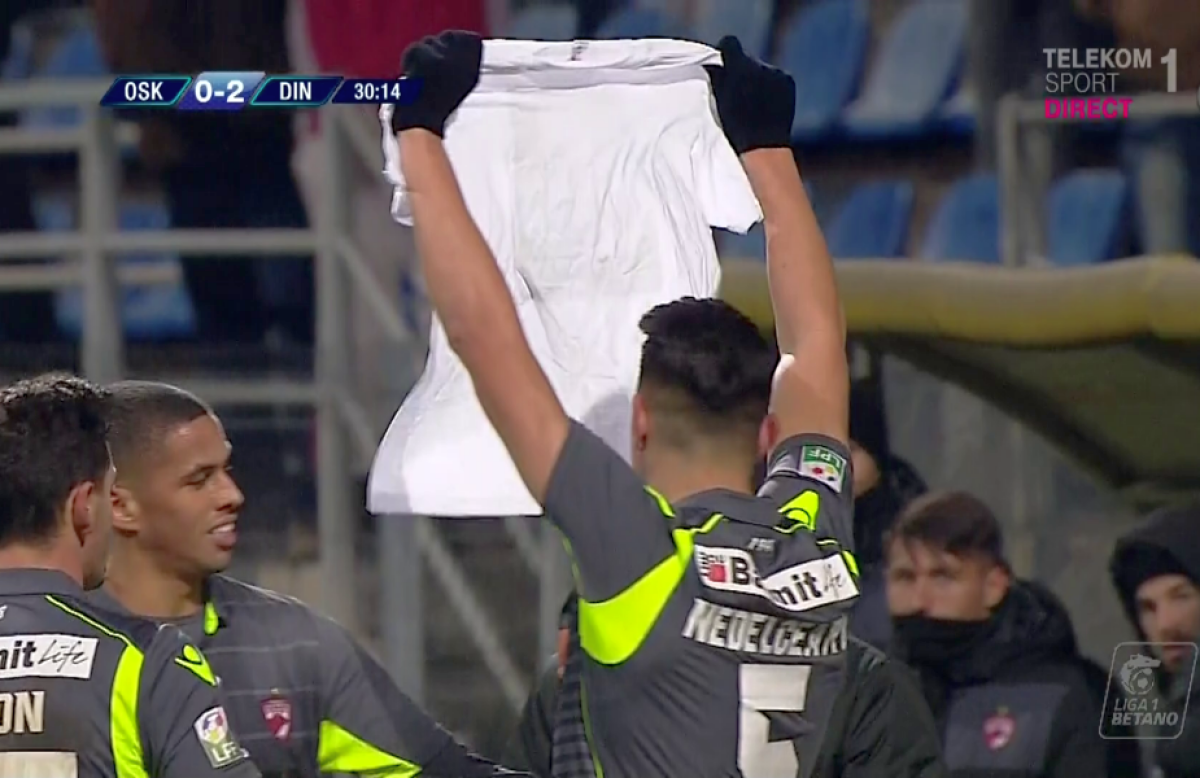 FOTO Provocare sau patriotism? Gestul lui Nedelcearu după golul marcat cu Sepsi