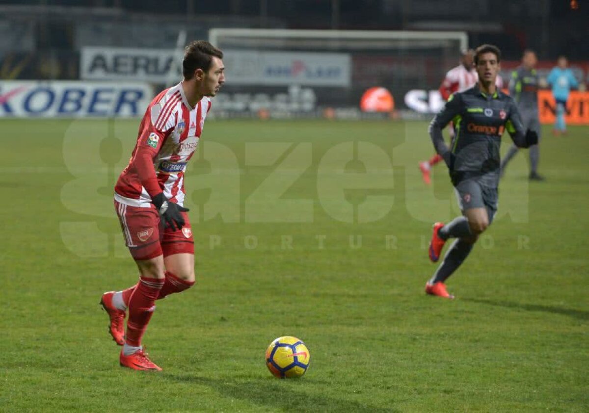 VIDEO + FOTO  Dinamo, spectacol la Brașov în meciul cu Sepsi, scor 3-0, iar Hanca și-a recăpătat vocea! "Câinii", la un punct de play-off 