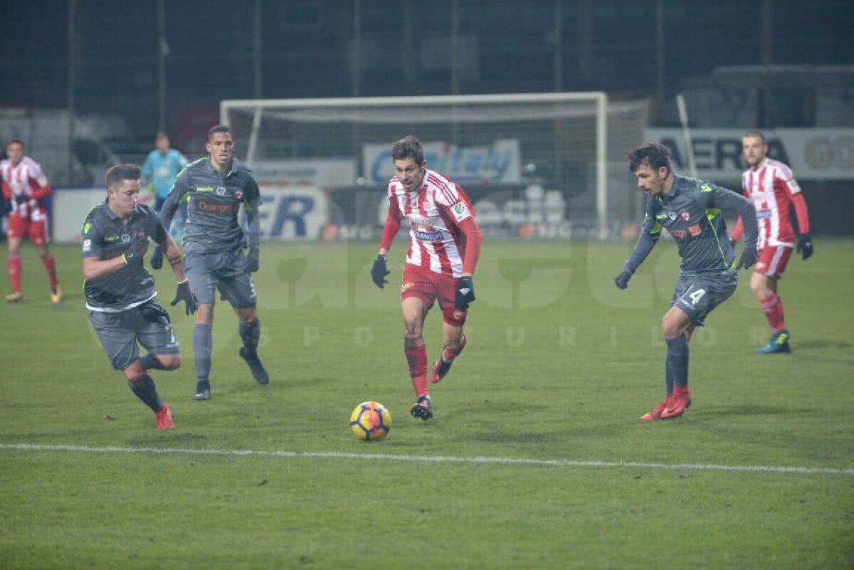 VIDEO + FOTO  Dinamo, spectacol la Brașov în meciul cu Sepsi, scor 3-0, iar Hanca și-a recăpătat vocea! "Câinii", la un punct de play-off 