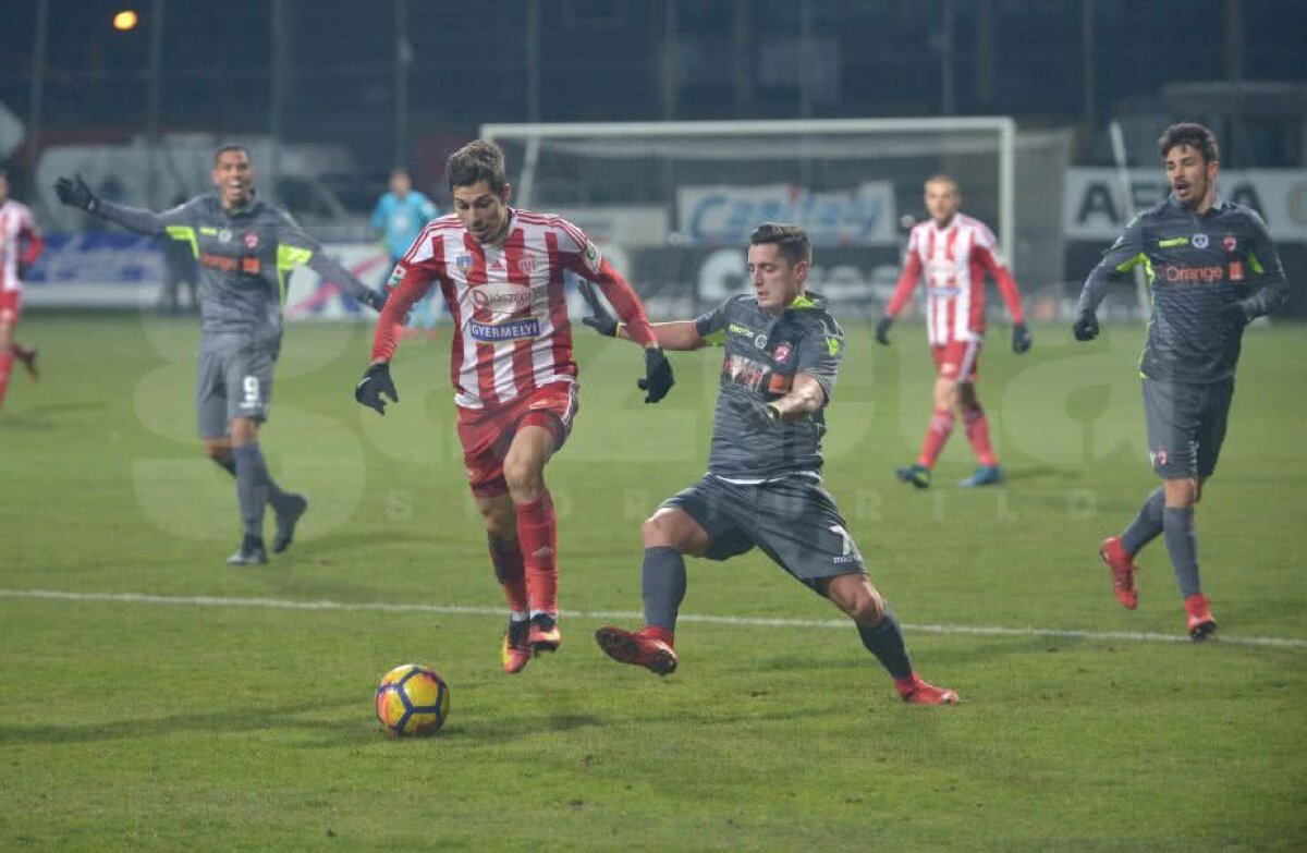 VIDEO + FOTO  Dinamo, spectacol la Brașov în meciul cu Sepsi, scor 3-0, iar Hanca și-a recăpătat vocea! "Câinii", la un punct de play-off 