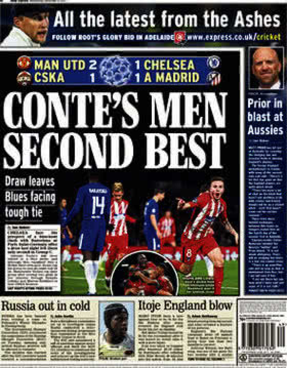 Ce scriu azi ziarele de sport din lume (6 decembrie 2017)