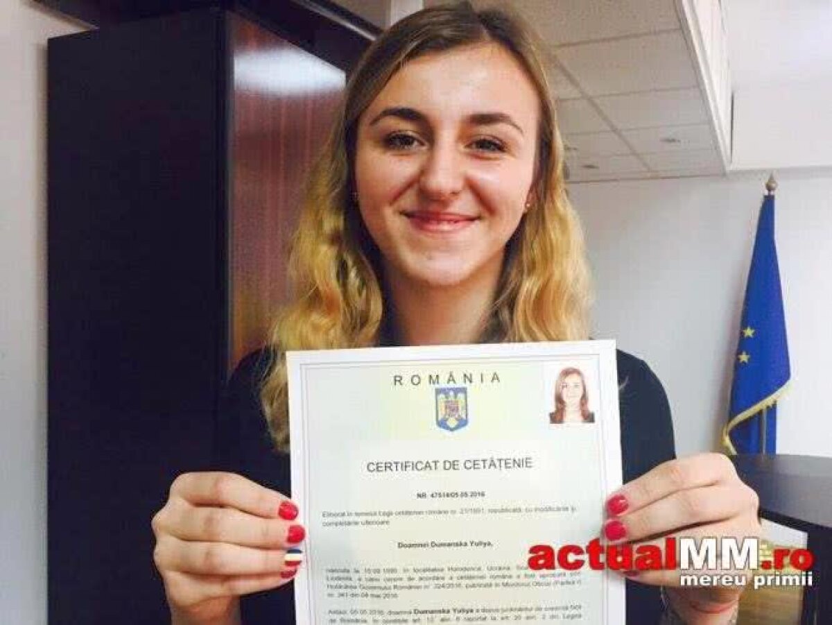 Corespondență din Germania » Povestea demnă de film a Iuliei Dumanska, eroina din poarta României cu Spania: a învățat limba română la 15 ani, își făcuse buletin pe calculator!