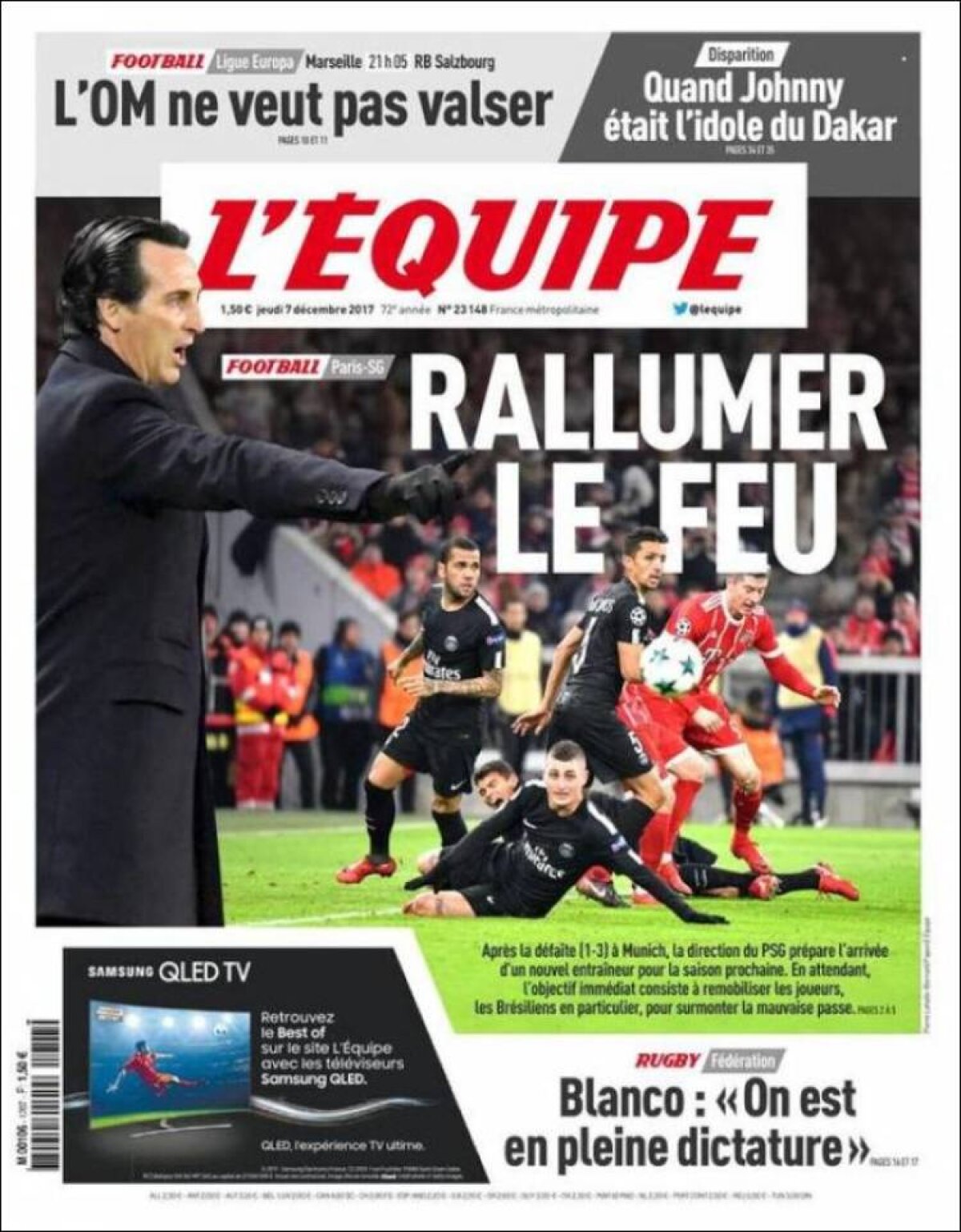 Ce scriu azi ziarele de sport din lume (7 decembrie 2017)