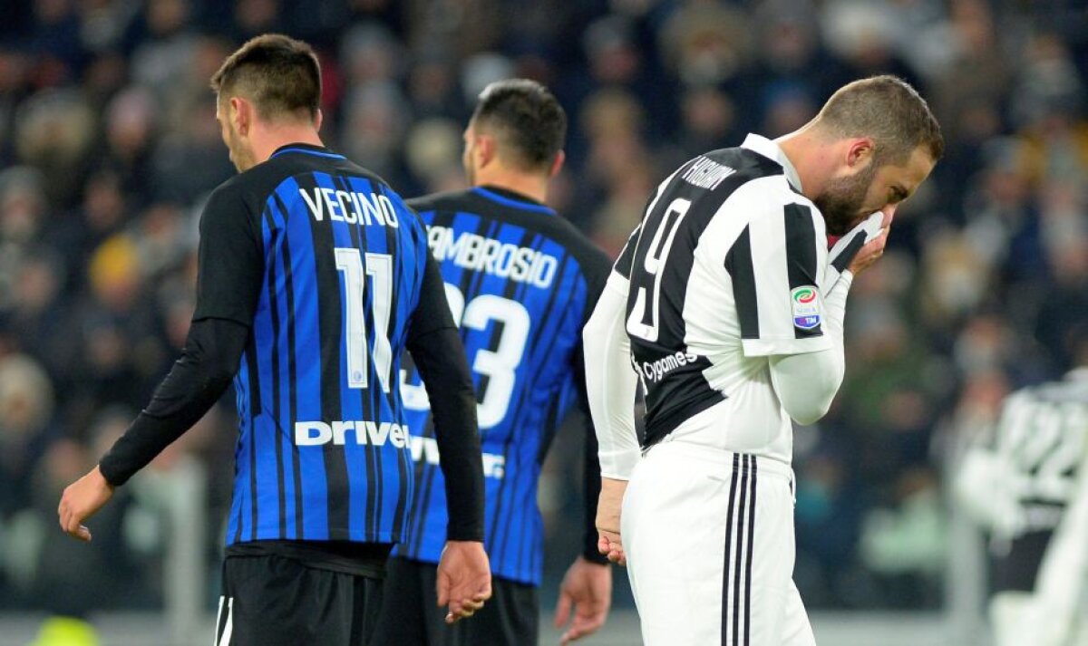 FOTO Derby d'Italia nedecis! Inter rămâne lider și după meciul cu Juventus, scor 0-0