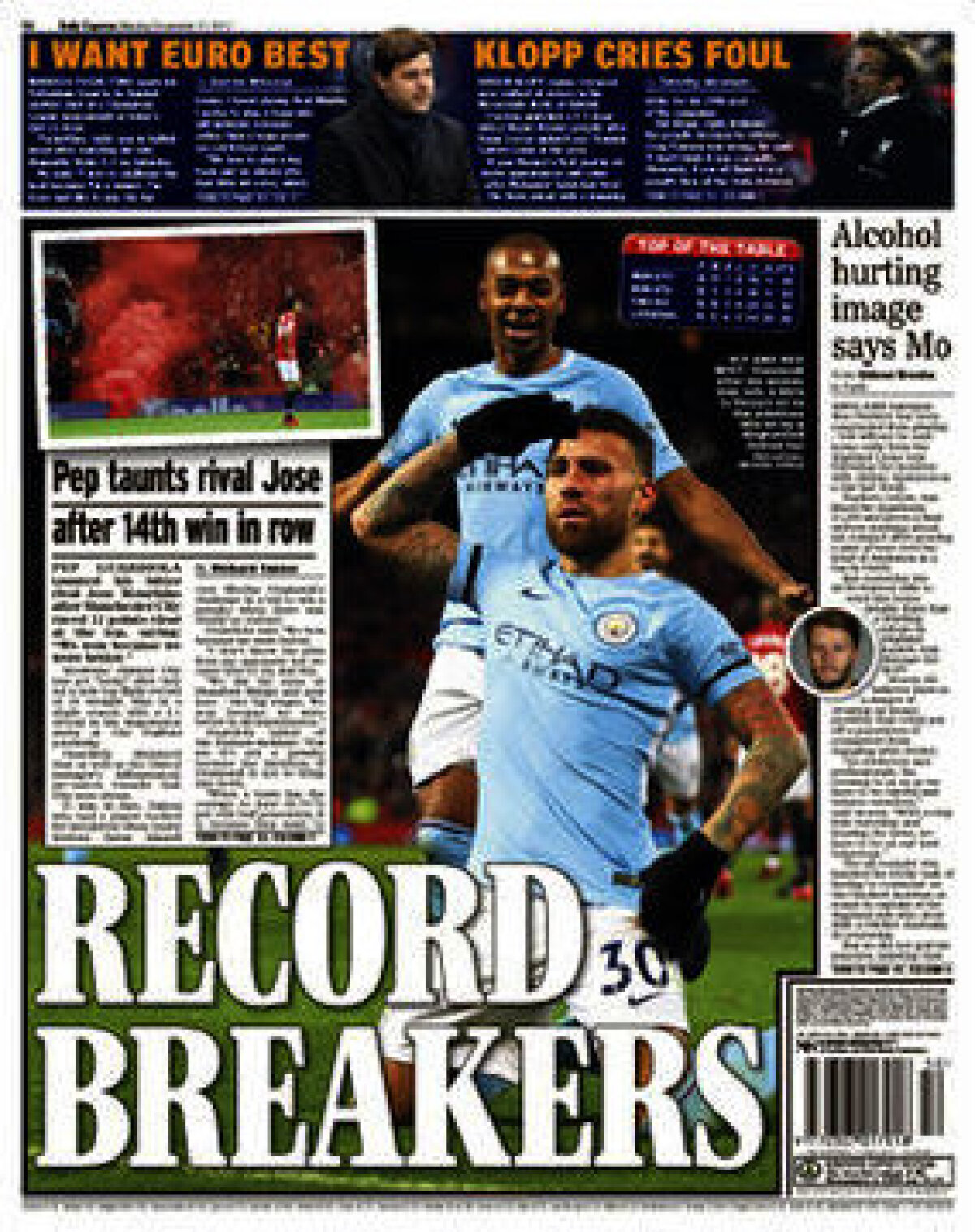 Ce scriu azi ziarele de sport din lume (11 decembrie 2017)