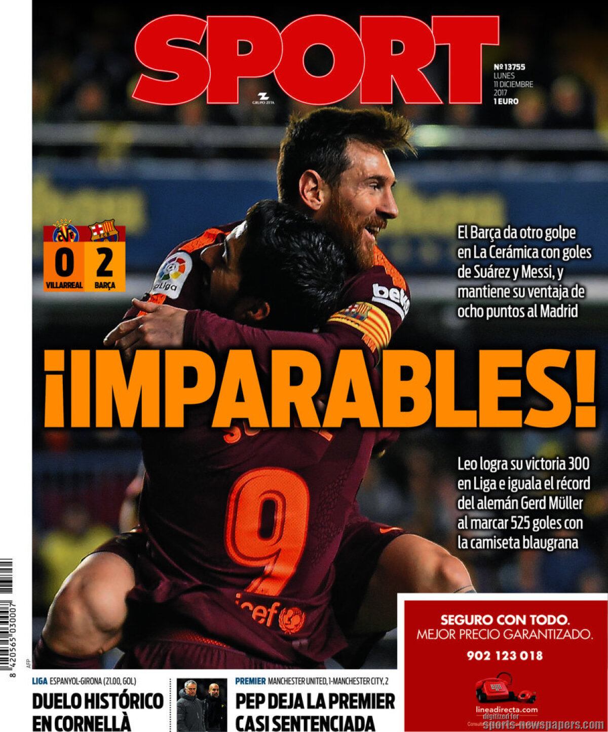 Ce scriu azi ziarele de sport din lume (11 decembrie 2017)