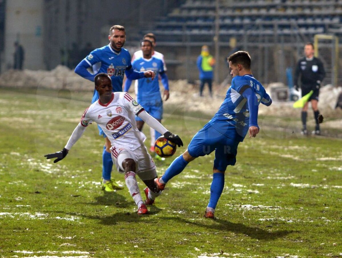 VIDEO + FOTO Surpriză sub Tâmpa! Nașii moldovenilor: Sepsi o bate din nou pe Iași și întrerupe o serie de 13 meciuri fără succes