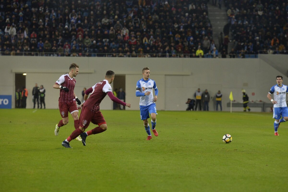 VIDEO+FOTO CFR a cedat în infern! Liderul a pierdut cu CS U Craiova pe "Oblemenco", scor 1-2! FCSB poate profita