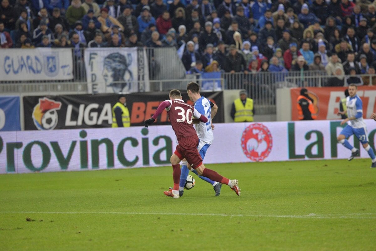 VIDEO+FOTO CFR a cedat în infern! Liderul a pierdut cu CS U Craiova pe "Oblemenco", scor 1-2! FCSB poate profita