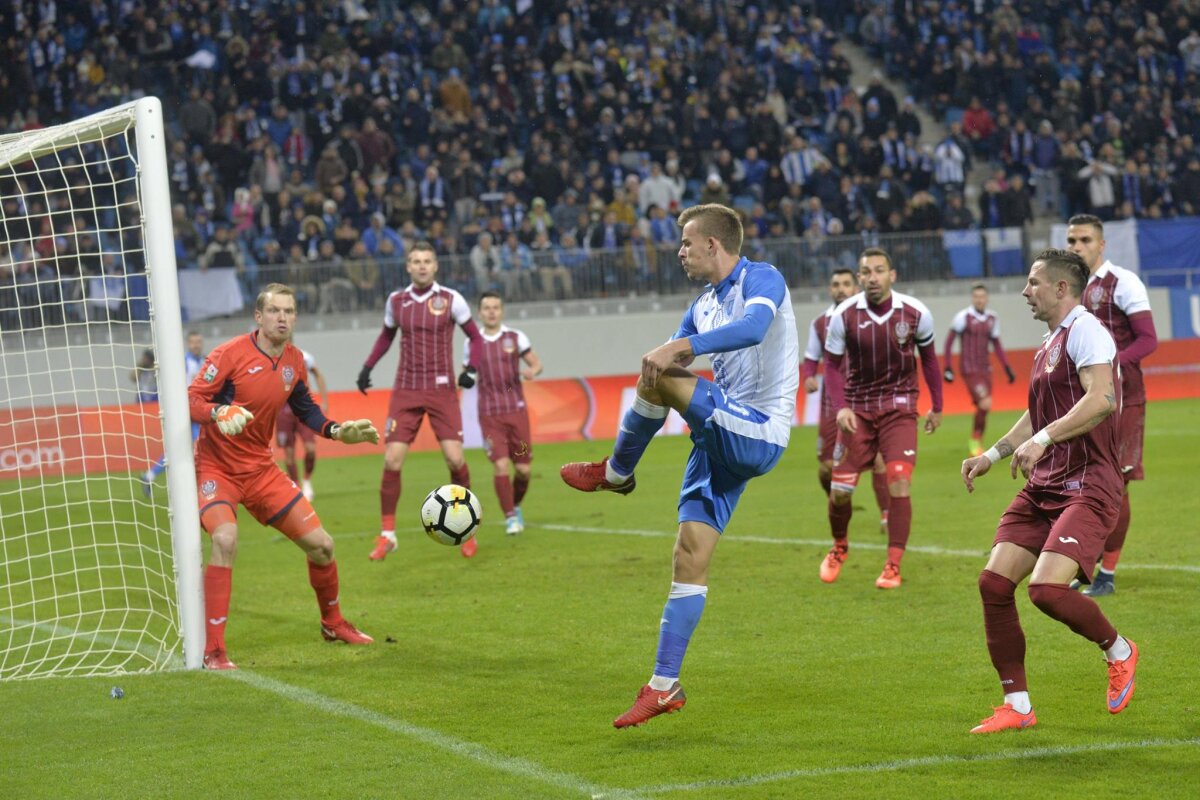 VIDEO+FOTO CFR a cedat în infern! Liderul a pierdut cu CS U Craiova pe "Oblemenco", scor 1-2! FCSB poate profita