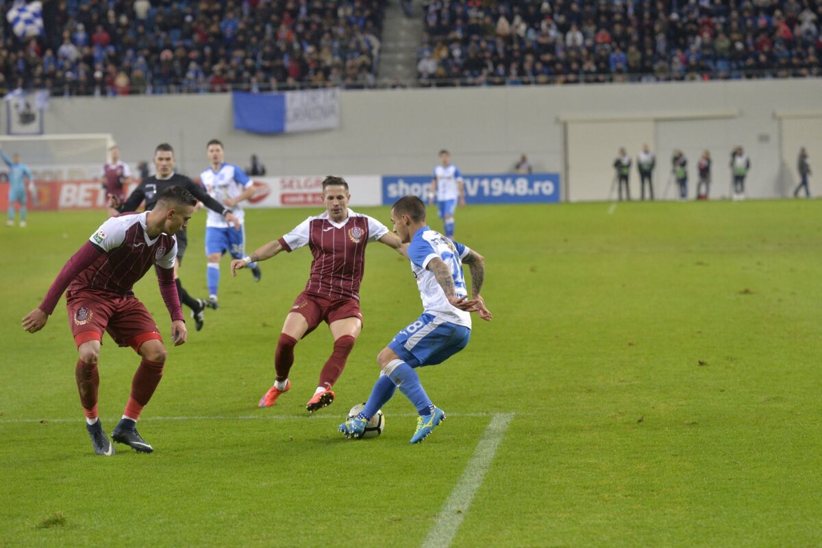 VIDEO+FOTO CFR a cedat în infern! Liderul a pierdut cu CS U Craiova pe "Oblemenco", scor 1-2! FCSB poate profita