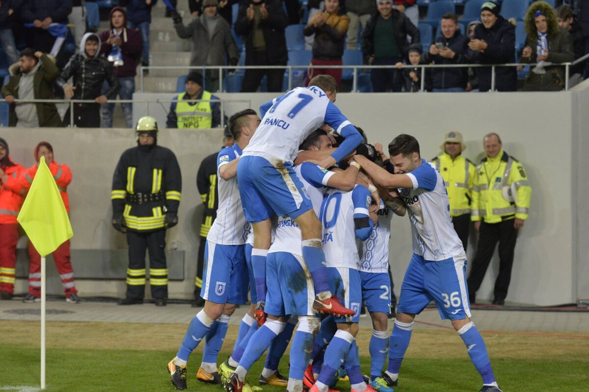 VIDEO+FOTO CFR a cedat în infern! Liderul a pierdut cu CS U Craiova pe "Oblemenco", scor 1-2! FCSB poate profita