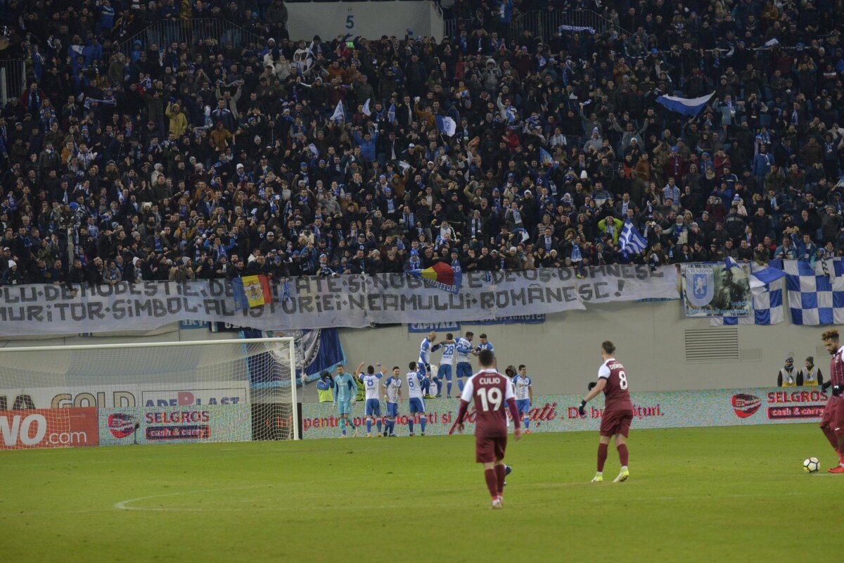 VIDEO+FOTO CFR a cedat în infern! Liderul a pierdut cu CS U Craiova pe "Oblemenco", scor 1-2! FCSB poate profita