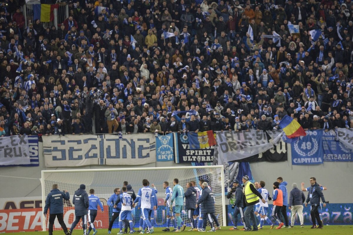 VIDEO+FOTO CFR a cedat în infern! Liderul a pierdut cu CS U Craiova pe "Oblemenco", scor 1-2! FCSB poate profita