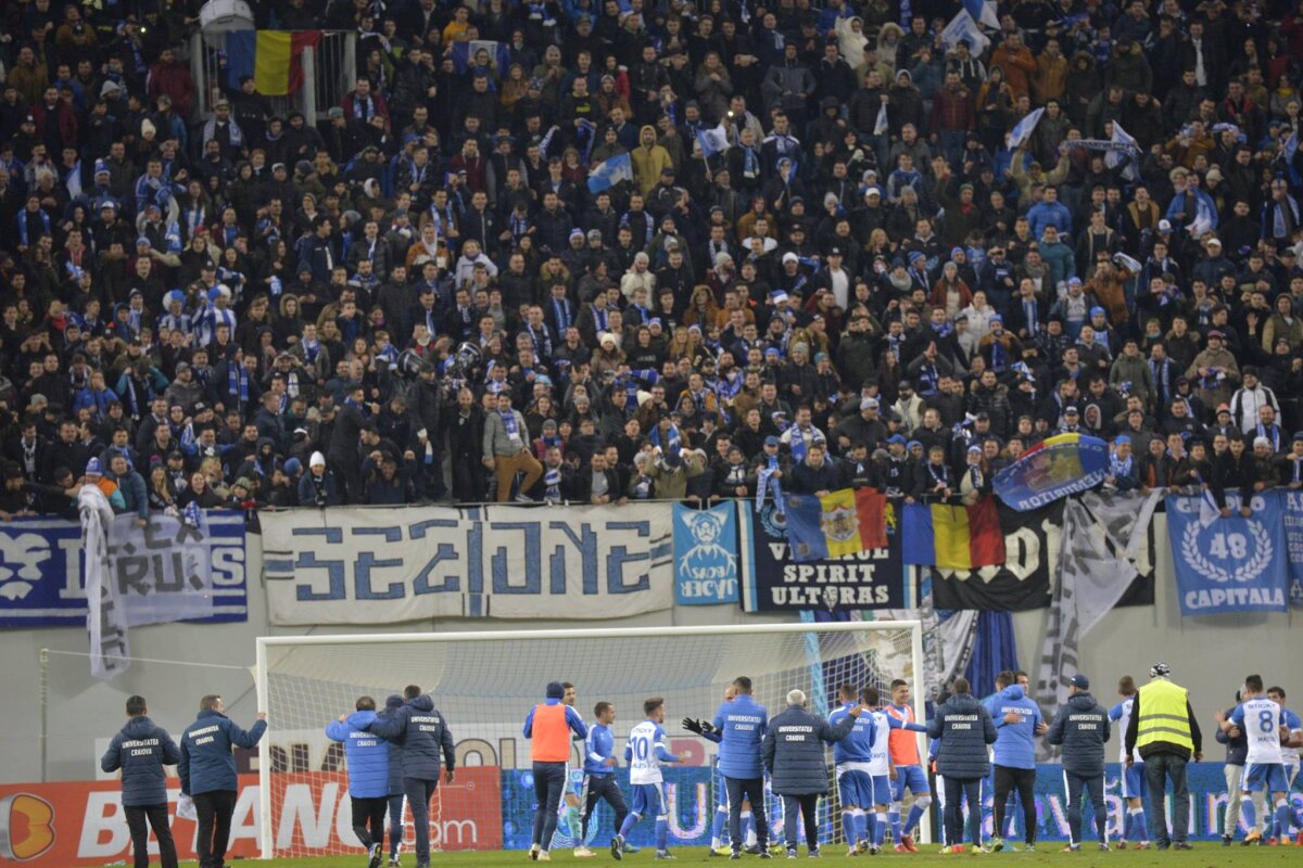 VIDEO+FOTO CFR a cedat în infern! Liderul a pierdut cu CS U Craiova pe "Oblemenco", scor 1-2! FCSB poate profita