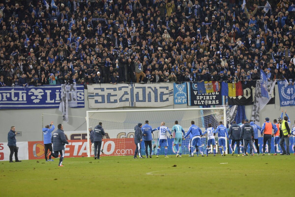 VIDEO+FOTO CFR a cedat în infern! Liderul a pierdut cu CS U Craiova pe "Oblemenco", scor 1-2! FCSB poate profita