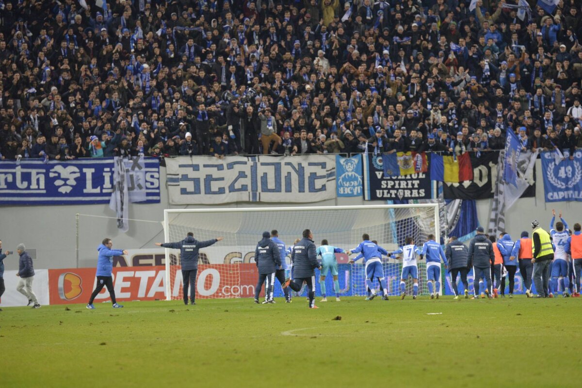 VIDEO+FOTO CFR a cedat în infern! Liderul a pierdut cu CS U Craiova pe "Oblemenco", scor 1-2! FCSB poate profita