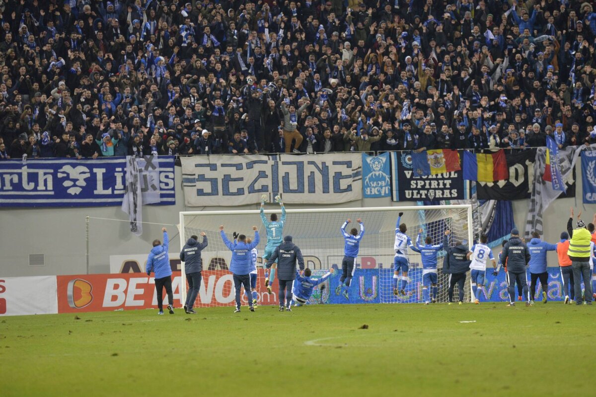 VIDEO+FOTO CFR a cedat în infern! Liderul a pierdut cu CS U Craiova pe "Oblemenco", scor 1-2! FCSB poate profita