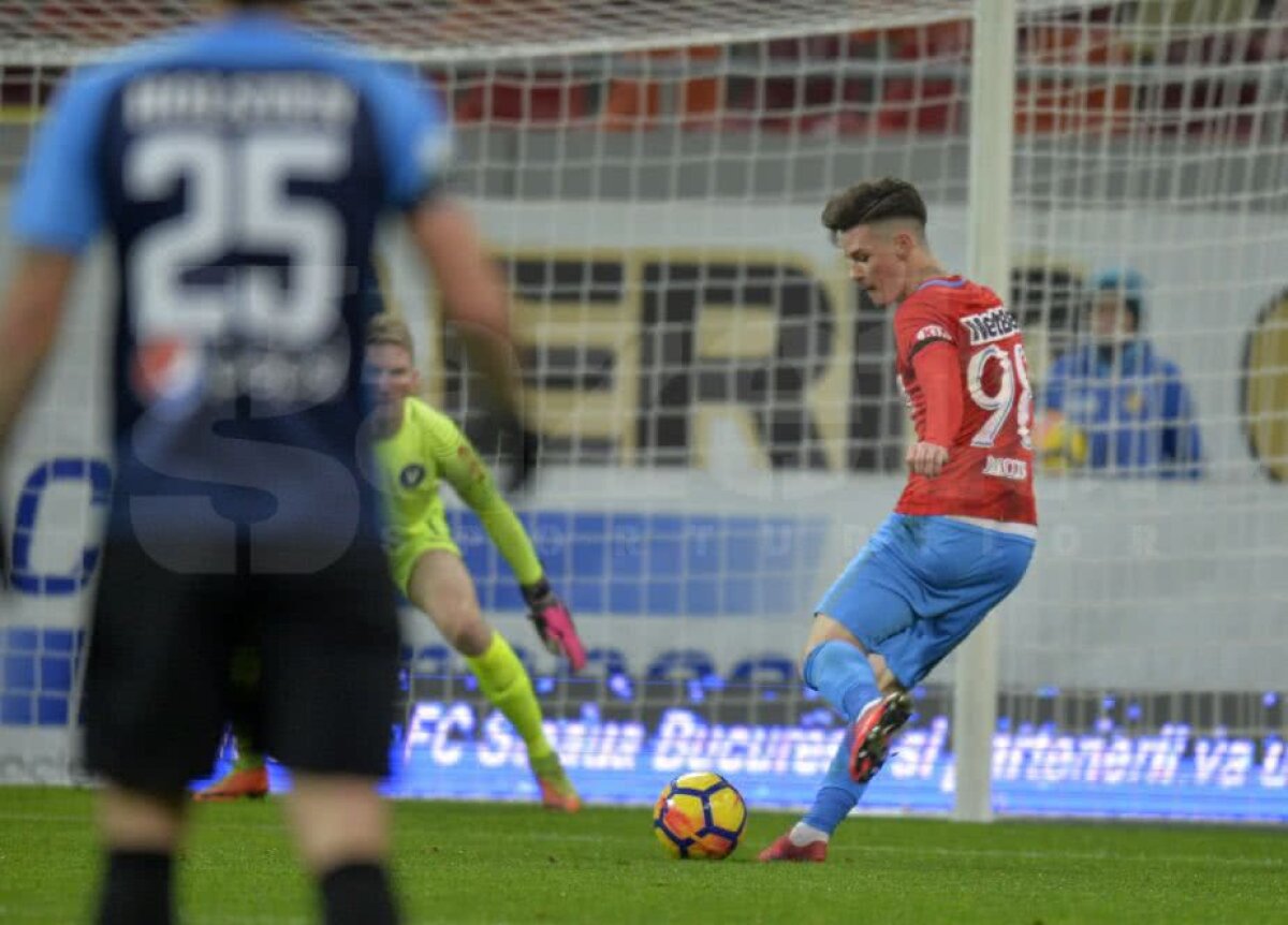 VIDEO+FOTO Cadou de la Tordai » FCSB o învinge în inferioritate numerică pe Viitorul și se apropie la două puncte de CFR 