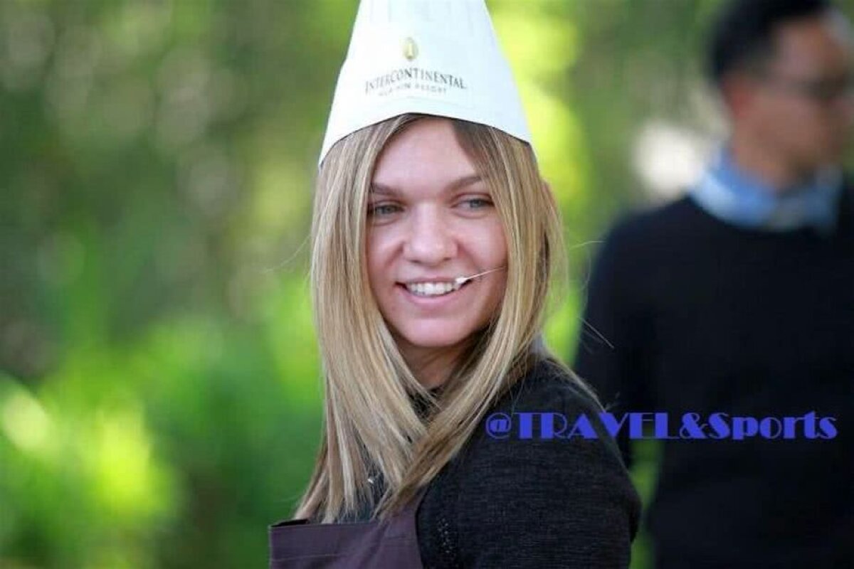 FOTO "Chef" Simona Halep a gătit omletă de crabi în Thailanda