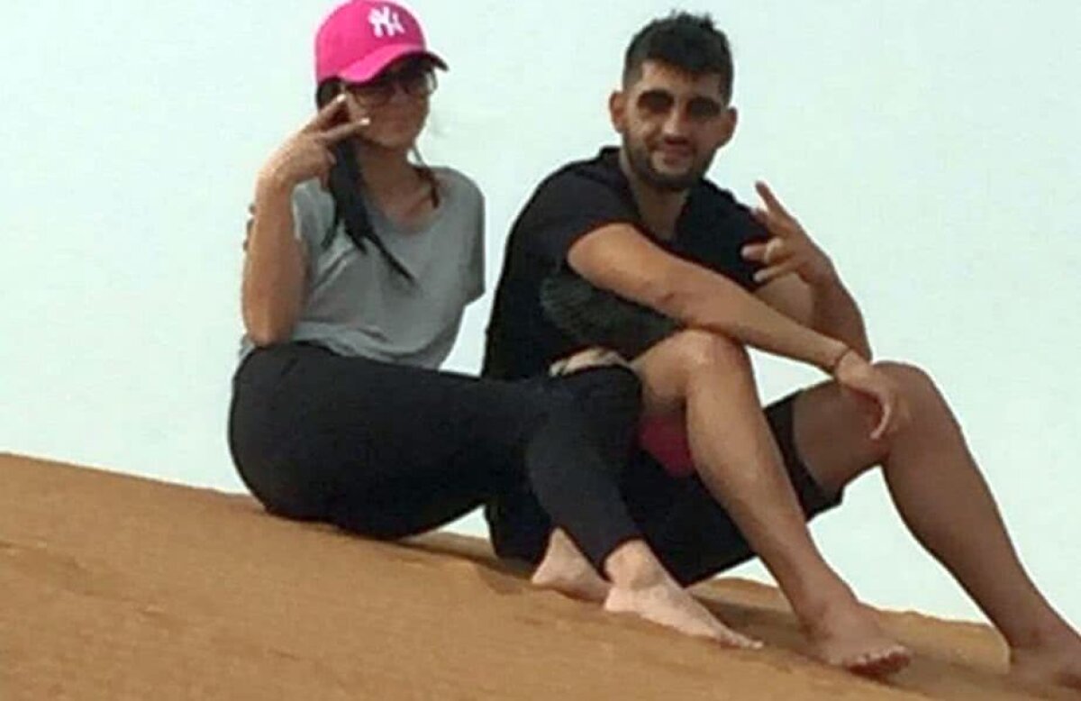 GALERIE FOTO Dat afară din Liga a 3-a, Florin Costea se consolează în brațele ultimei sale cuceriri