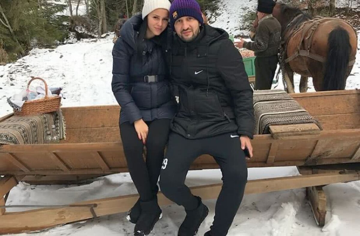 GALERIE FOTO Dat afară din Liga a 3-a, Florin Costea se consolează în brațele ultimei sale cuceriri