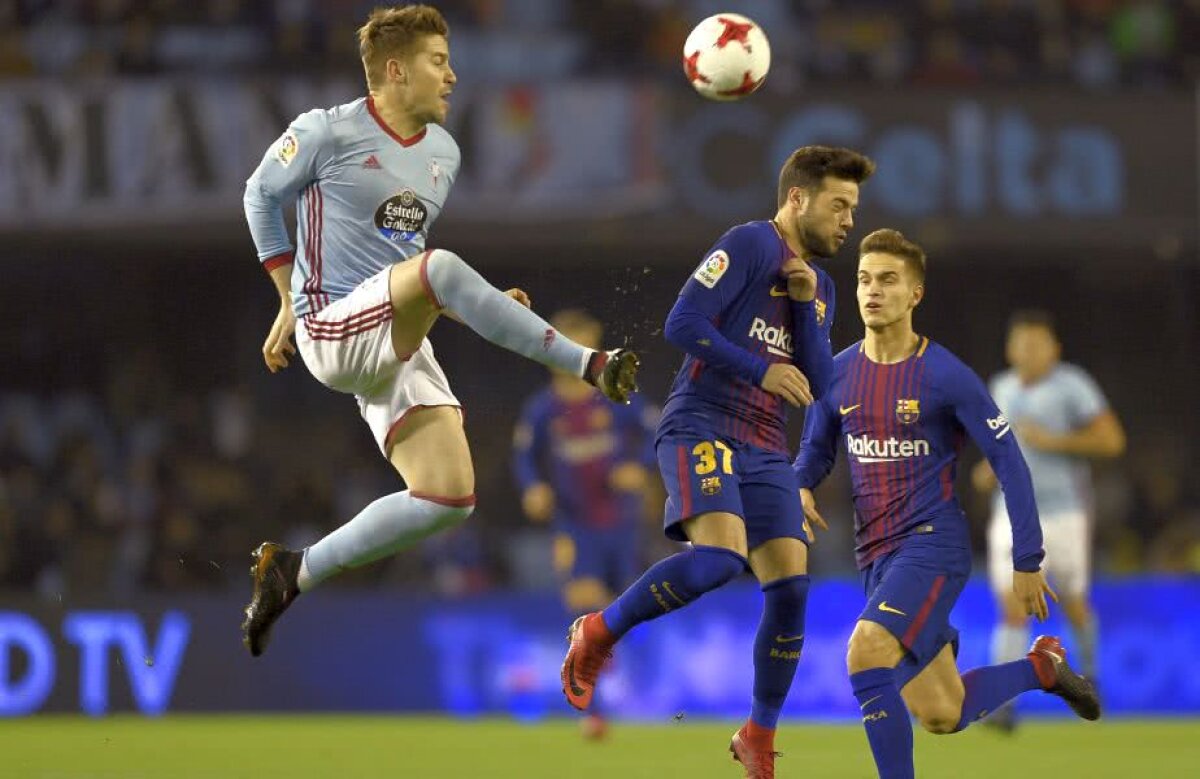 FOTO + VIDEO Fără Messi și Suarez, Barcelona a remizat cu Celta Vigo în Cupa Spaniei, 1-1 