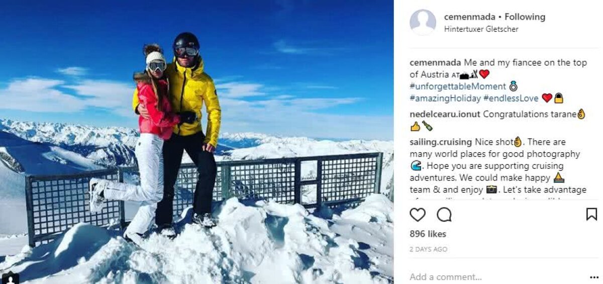 GALERIE FOTO Felicitarea din Liga 1 primită de Nemec după ce a cerut-o pe Miss Slovacia de nevastă: "Congratulations, țărane!" :D