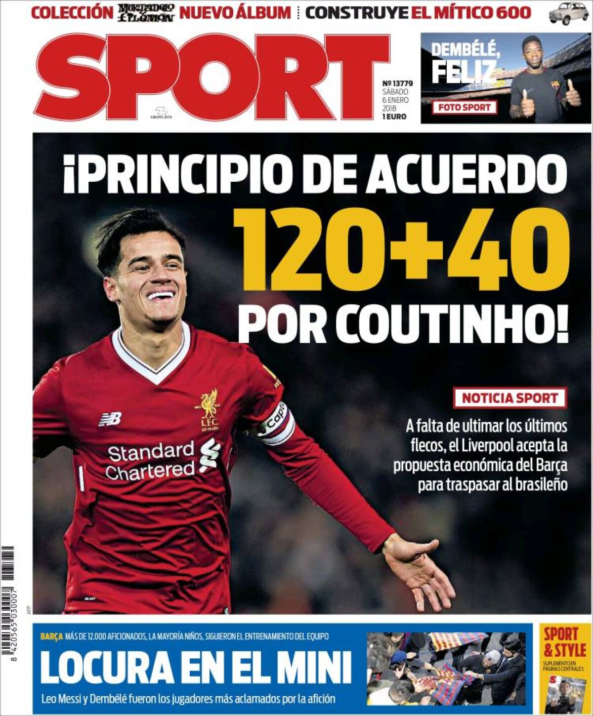 Ce scriu azi ziarele de sport din lume (6 ianuarie 2018)