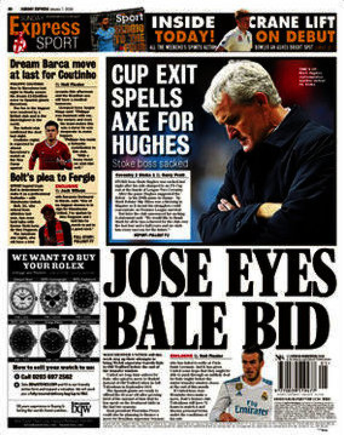 Ce scriu azi ziarele de sport din lume (7 ianuarie 2018)