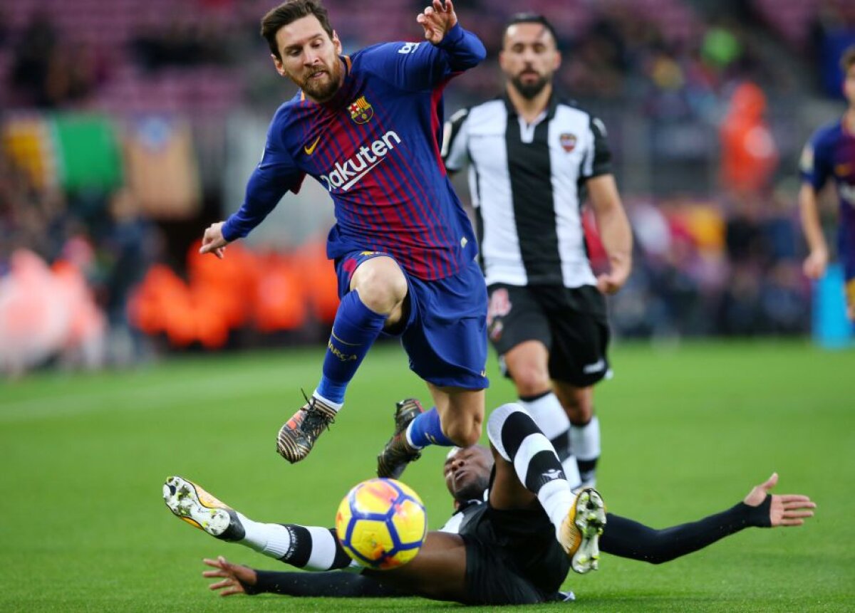 VIDEO + FOTO MONSTRU! Messi a înscris golul 365 la meciul 400 în La Liga după o fază excepțională, în Barcelona - Levante 3-0!