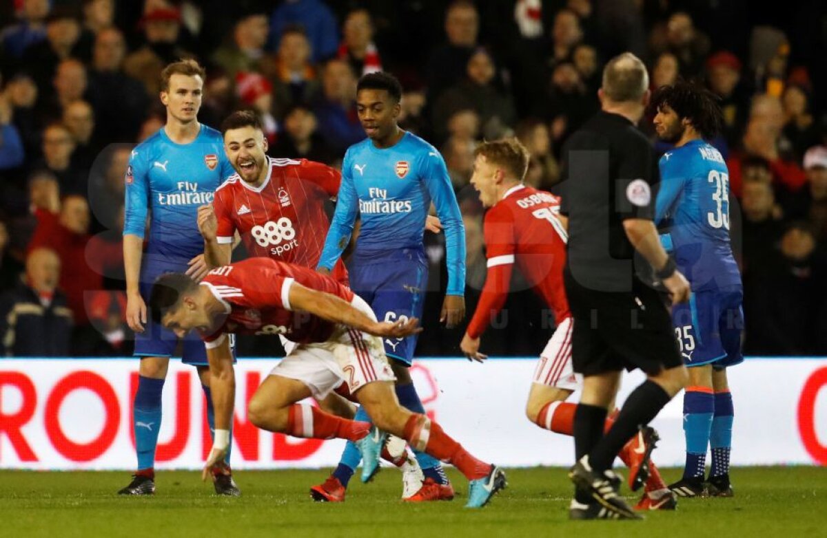 VIDEO+FOTO Nebunie de meci în Anglia! Arsenal eliminată din Cupă de Nottingham Forest după un duel cu 6 goluri