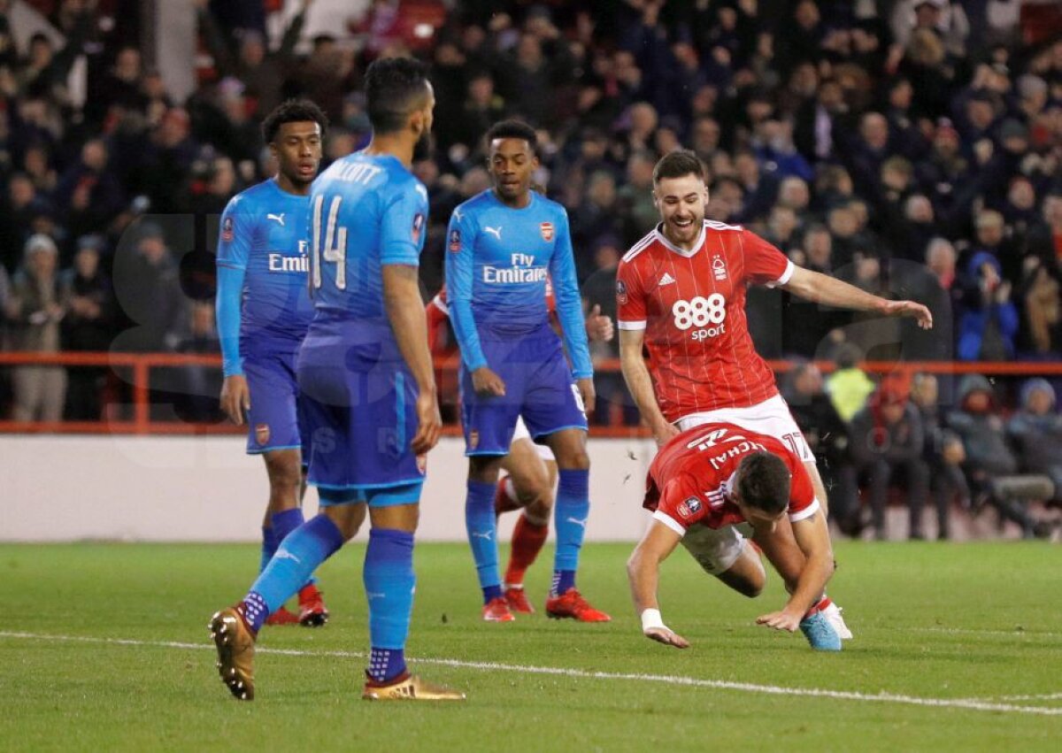 VIDEO+FOTO Nebunie de meci în Anglia! Arsenal eliminată din Cupă de Nottingham Forest după un duel cu 6 goluri