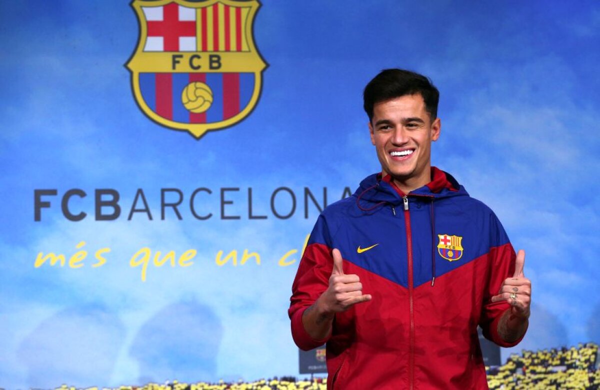 VIDEO + FOTO Coutinho, primele imagini în echipamentul Barcelonei » Ce a declarat Coutinho pe Camp Nou: "Voi juca alături de idolii mei"