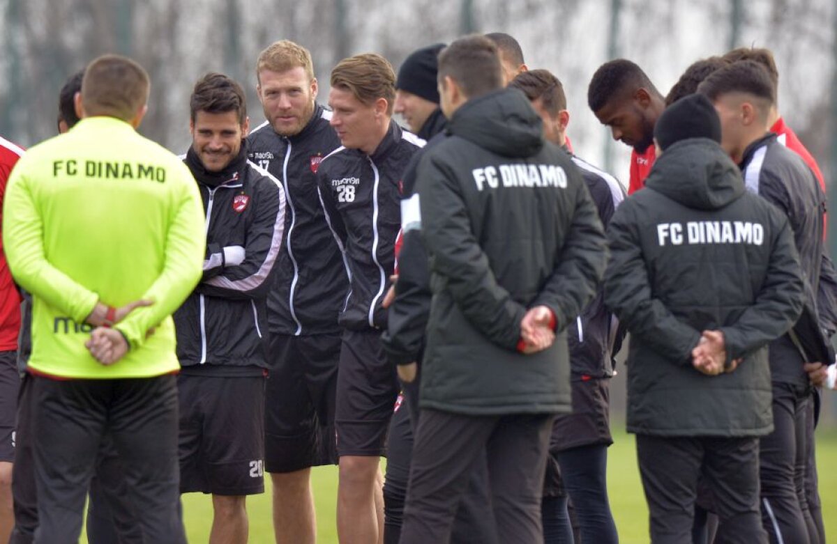 GALERIE FOTO 4 noutăți la reunirea lui Dinamo! Un fost jucător de la CFR e în probe și altul semnează diseară » Cine a acuzat probleme medicale și cum arată lotul complet