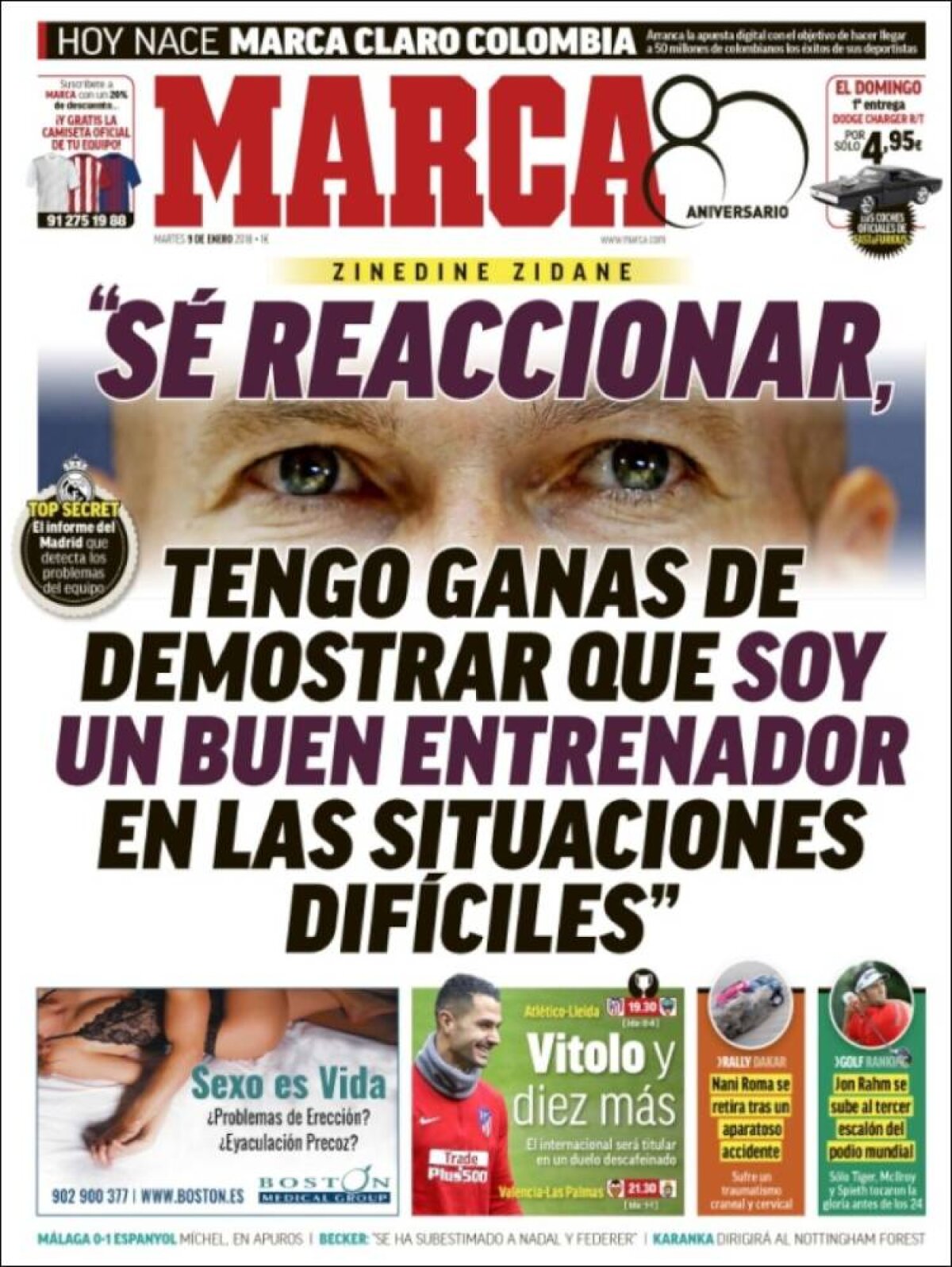 Ce scriu azi ziarele de sport din lume (9 ianuarie 2018)