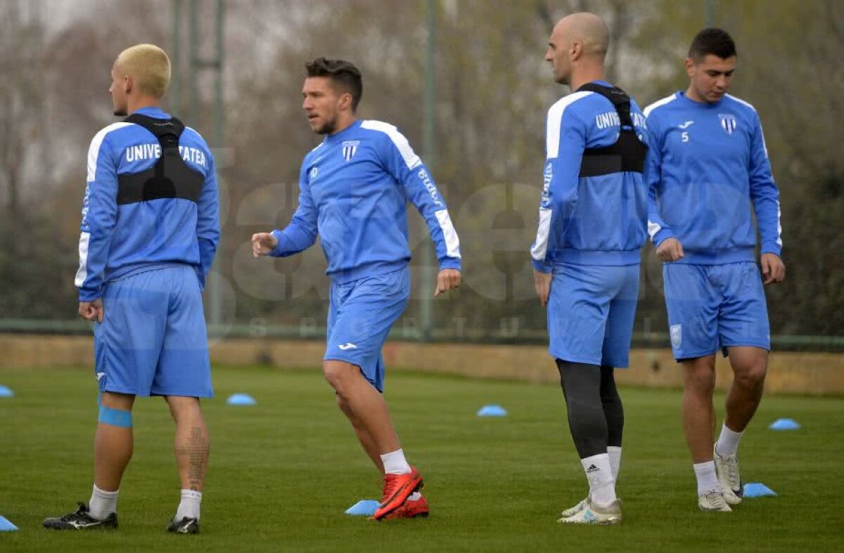 VIDEO + FOTO Oltenii fac lucruri trăsnite în cantonament » Moment special pentru CSU Craiova