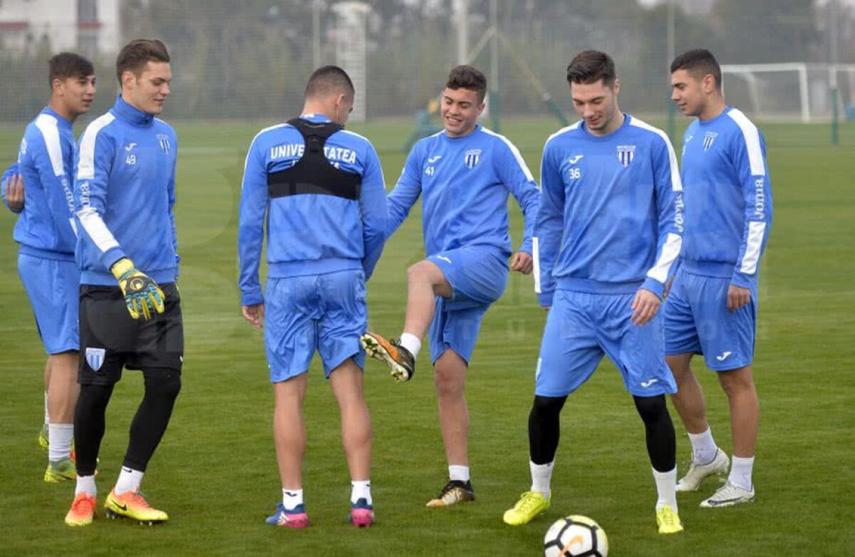 VIDEO + FOTO Oltenii fac lucruri trăsnite în cantonament » Moment special pentru CSU Craiova