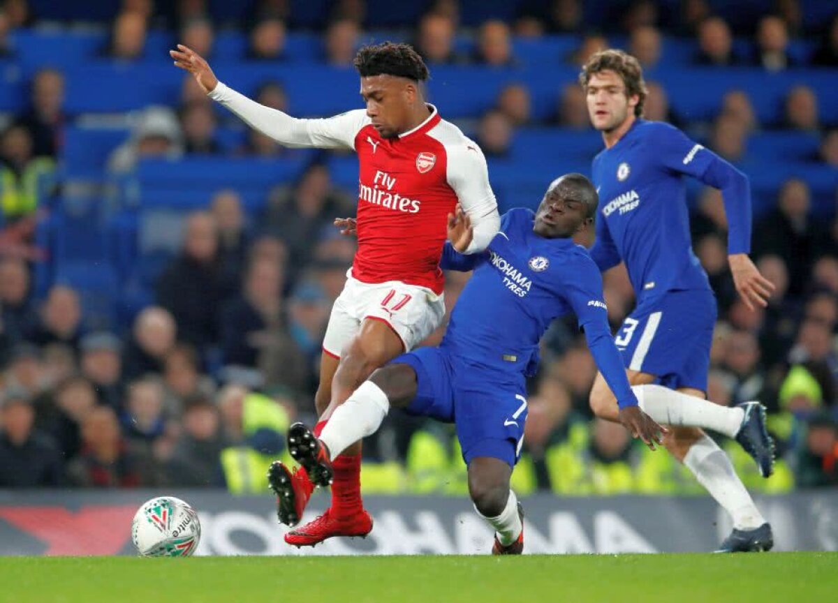 FOTO Chelsea și Arsenal, egal alb în prima manșă a semifinalei Cupei Ligii Angliei