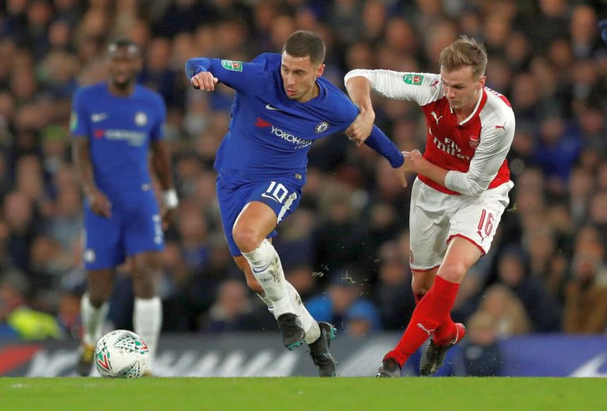 FOTO Chelsea și Arsenal, egal alb în prima manșă a semifinalei Cupei Ligii Angliei