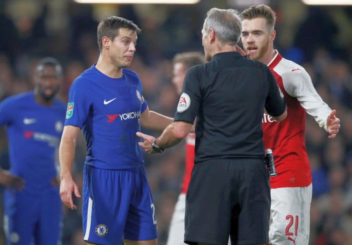 FOTO Chelsea și Arsenal, egal alb în prima manșă a semifinalei Cupei Ligii Angliei