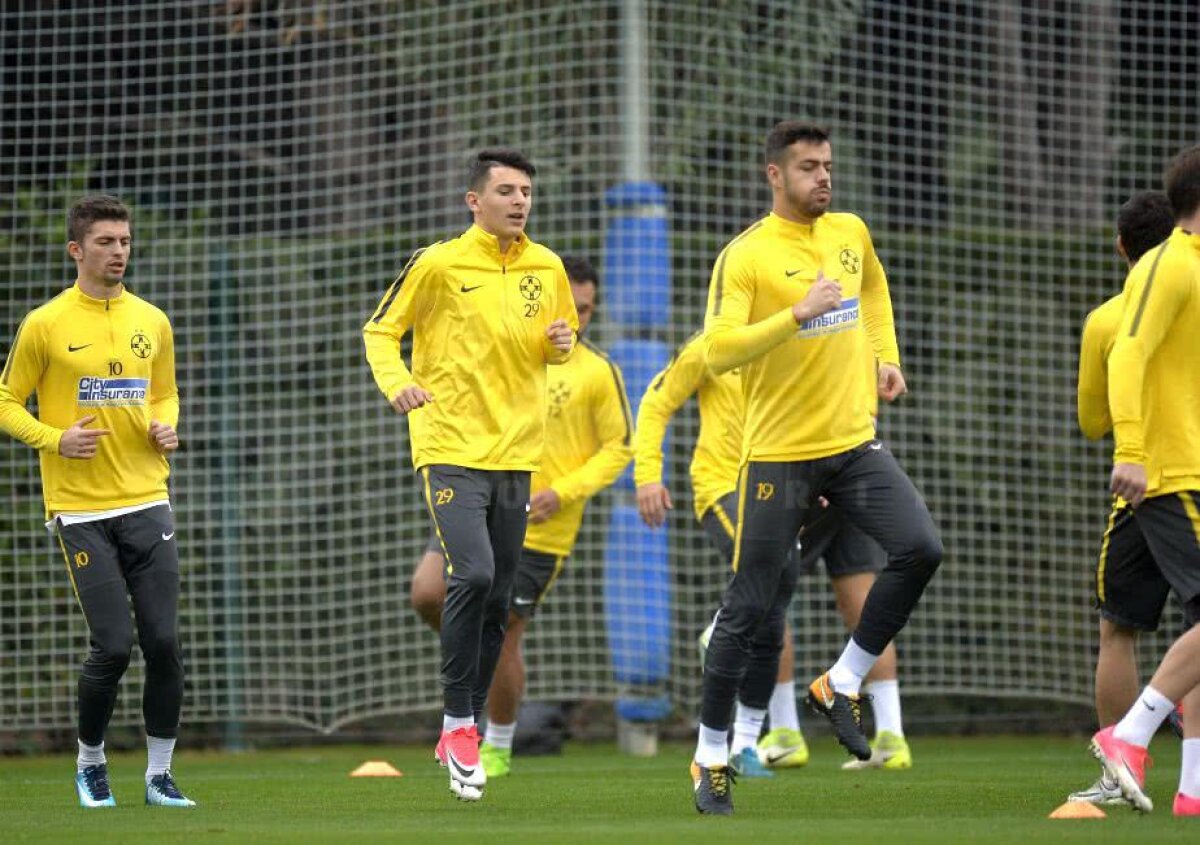 Corespondență GSP din Turcia » GALERIE FOTO + VIDEO Surpriză la antrenamentul de azi al FCSB-ului: pe cine s-a bazat Dică