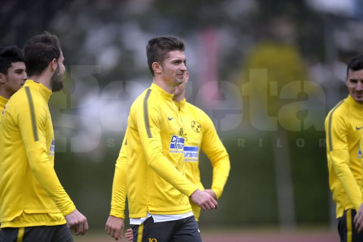 Corespondență GSP din Turcia » GALERIE FOTO + VIDEO Surpriză la antrenamentul de azi al FCSB-ului: pe cine s-a bazat Dică