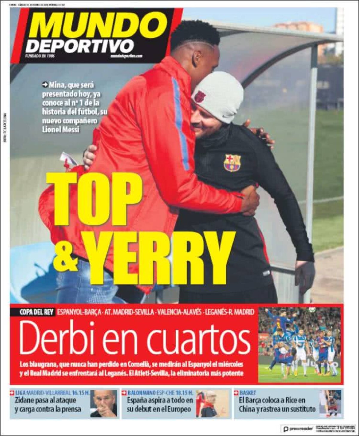 Ce scriu azi ziarele de sport din lume (13 ianuarie 2018)