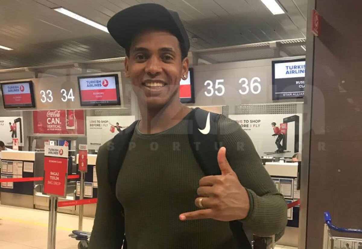 FOTO EXCLUSIV Eric a plecat să negocieze cu noua echipă: toate detaliile contractului și cât va primi Hagi! Imagini de pe aeroport cu fotbalistul brazilian