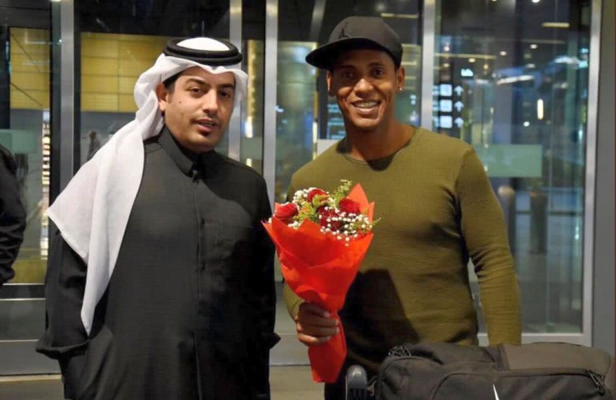 FOTO Așteptat cu flori pe aeroport! Eric a ajuns la noua sa echipă și va primi un salariu uriaș